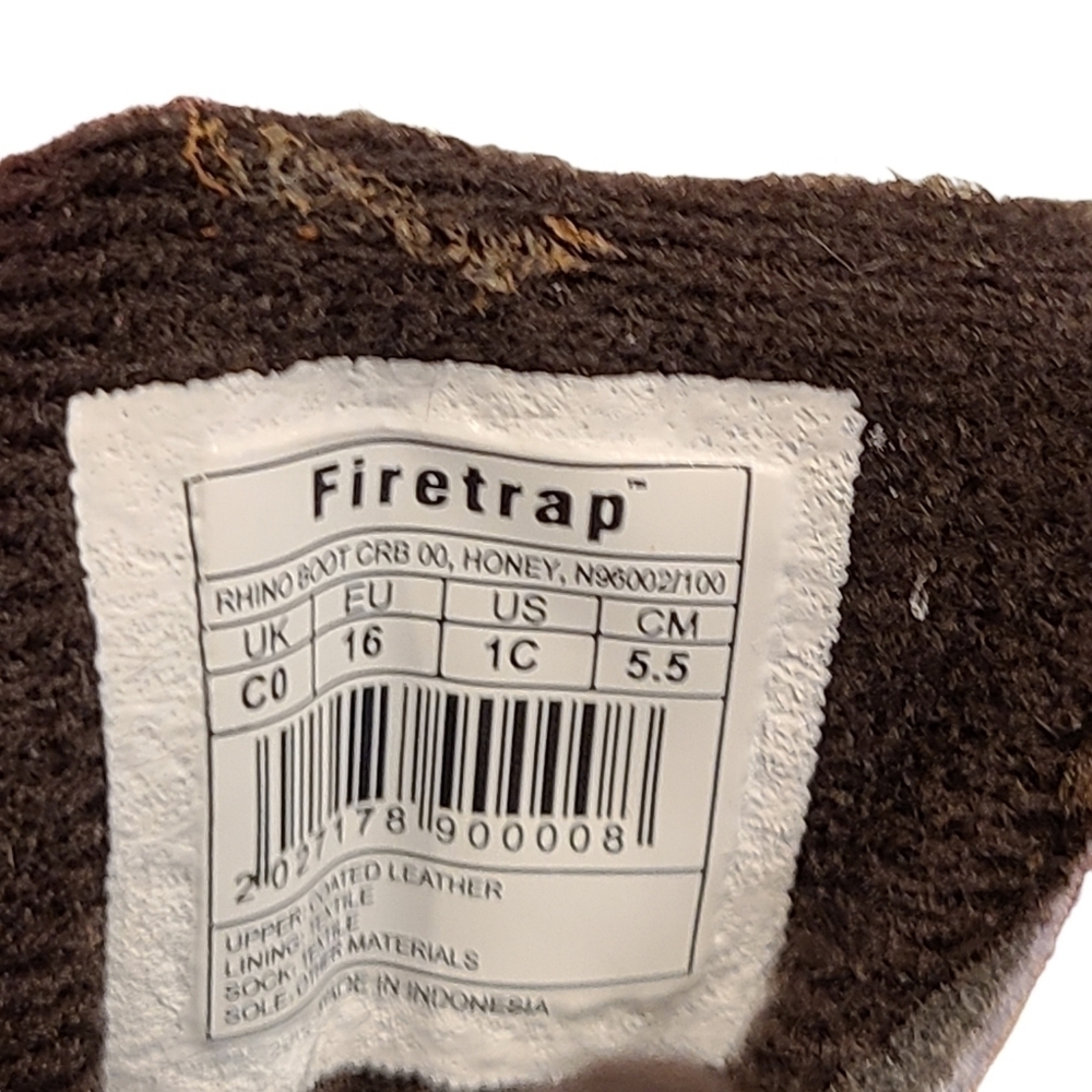 Firetrap Infant Shoes with Velcro Close, Size 1C - Picture 11 of 11